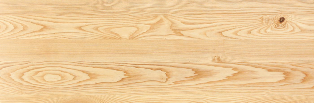 タモ材天板の無垢材と集成材の比較