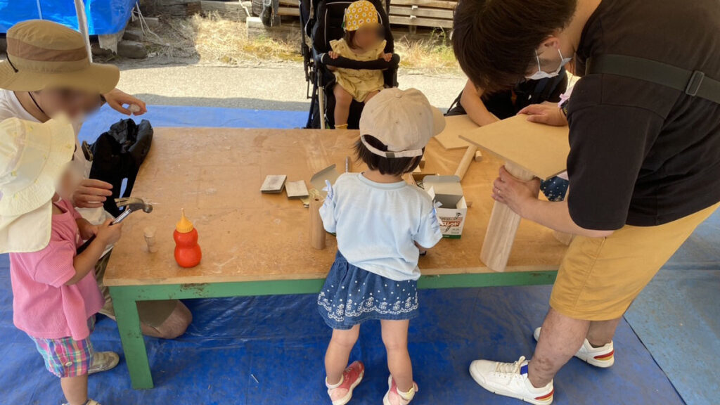 イベント「もくもくフェスタ」で木育体験を